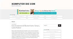 Desktop Screenshot of komputer-ide.com
